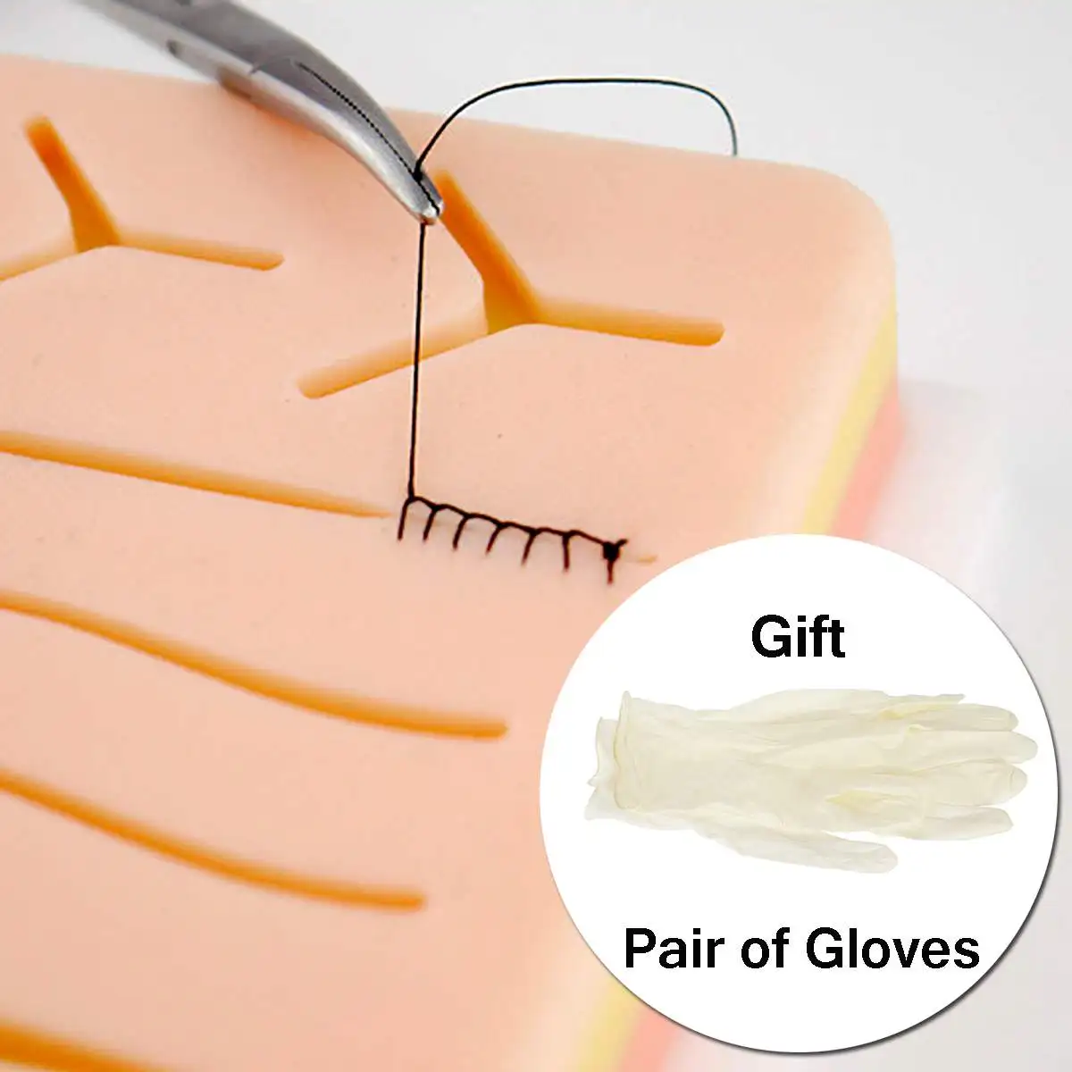 хирургический набор для шитья. хирургические тренажеры suture pad. хирургический набор для швов. хирургическое шитье. наложение хирургического шва техника.