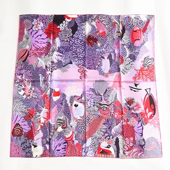 

scarves 17 Autumn and winter new women fashion silk scarf ,2 colors pink,blue,scarf, Luxury Square Shawl for Lady
