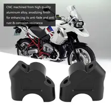Руль мотоцикла Riser ЧПУ Алюминий руль стоячий зажим высота до адаптеры для BMW R1200GS LC ADV