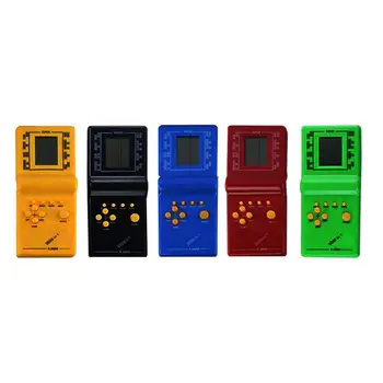 

Retro Classic Electronic Tetris Game Player Handheld Children Educational Puzzle Toys Random Color
