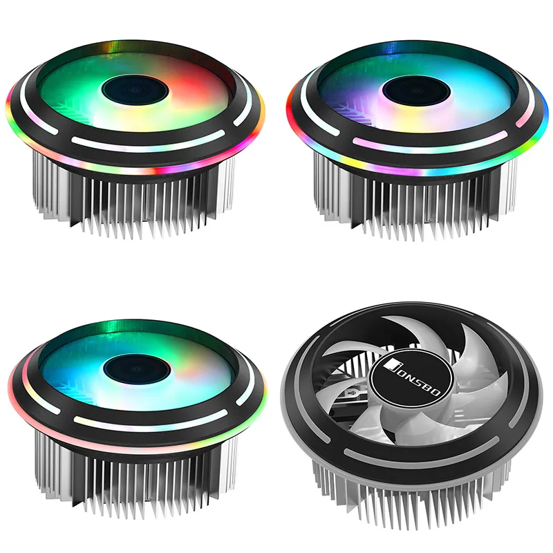Jonsbo Cr 901 256 цветов автоматическое изменение Rgb свет ЦП радиатор 12 см бесшумные