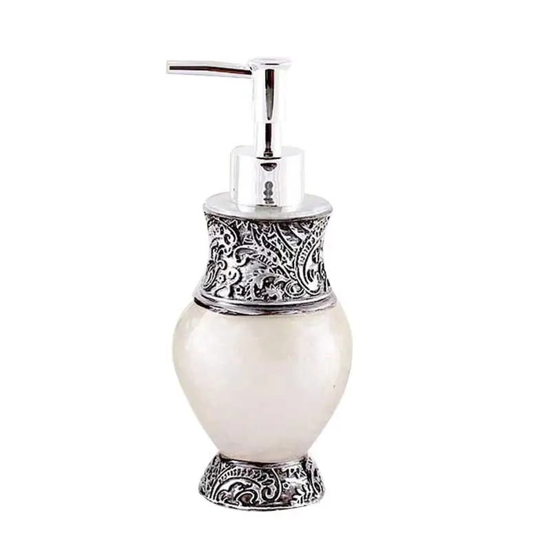

1pc 260ml Pump Bottle Refillable Empty Decorative Liquid Holder Lotion Dispenser Container for Liquid Soap Shampoo Shower Gel