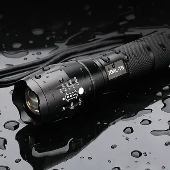 High Quality LED Flashlight XML T6 Linterna Torch 1600LM Waterproof Outdoor Camping Powerful Led Flashlights 5 Modes Dimmable
High Quality LED Flashlight XML T6 Linterna Torch 1600LM Waterproof Outdoor Camping Powerful Led Flashlights 5 Modes Dimmable