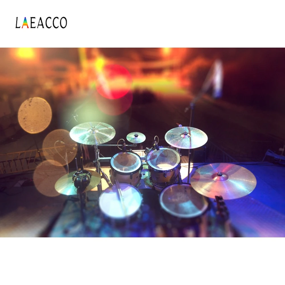 

Laeacco Stage Musical Play Spotlight Baby Portrait Photography Background Customized Photographic Backdrops For Photo Studio