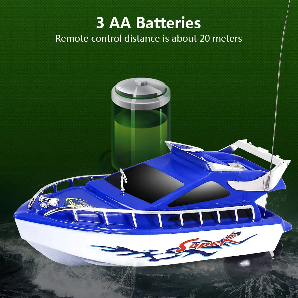 Гоночная Лодка на дистанционном управлении лодка скоростная лодка Rc многоцветная плавательный бассейн начинающих способность на открытом воздухе Новинка электрическая игрушка