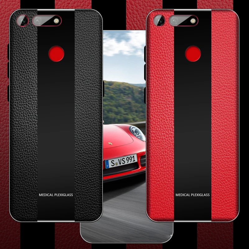 Чехол для Huawei Honor V20 View20 из искусственной кожи чехол закаленного стекла HonorV20