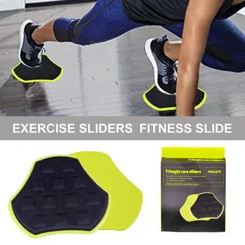 

Fitness Slider Mat Exercise Slide Sliding Plate for Core Stability Exercises Coordination Skills Training