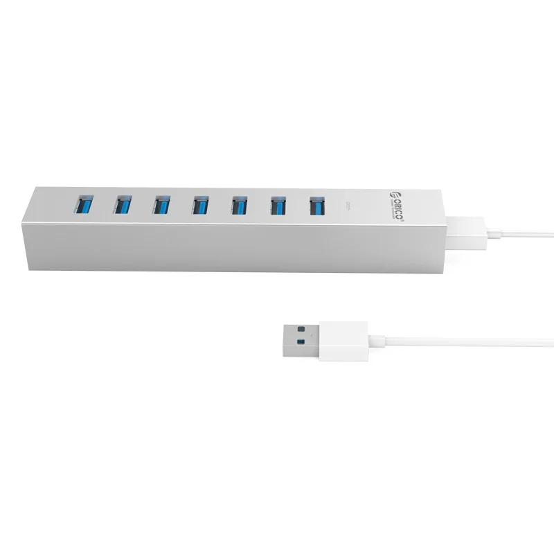 Алюминиевый Концентратор ORICO с 7 портами Usb 3 0 сверхскоростной концентратор 5