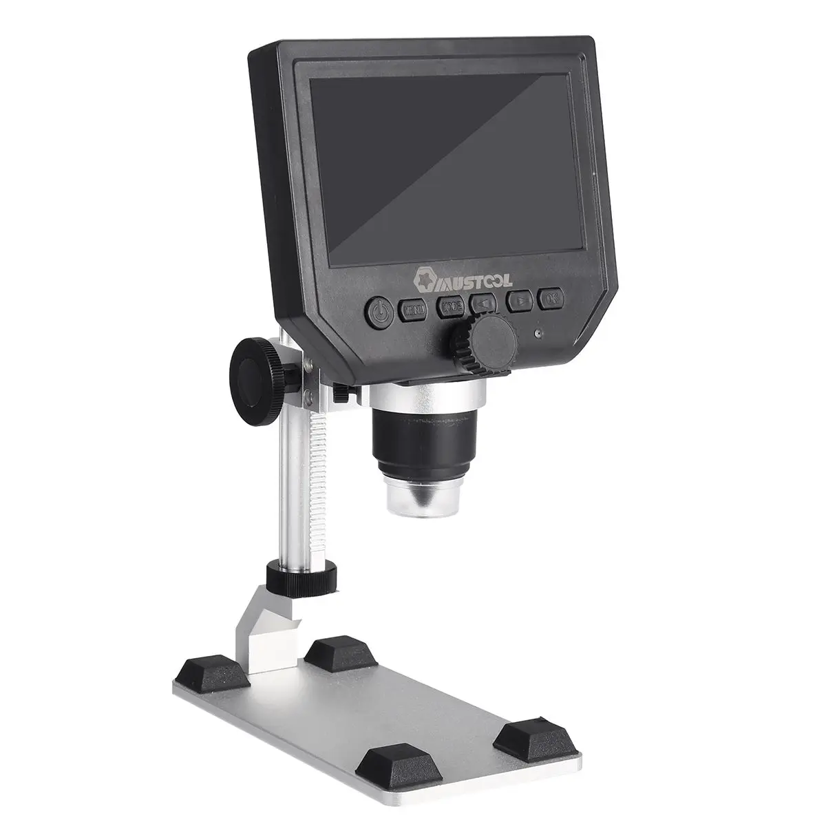 Upgrade Version Mustool 3.6MP G600 Digital 600X 4.3inch HD LCD Display Microscope Continuous Magnif