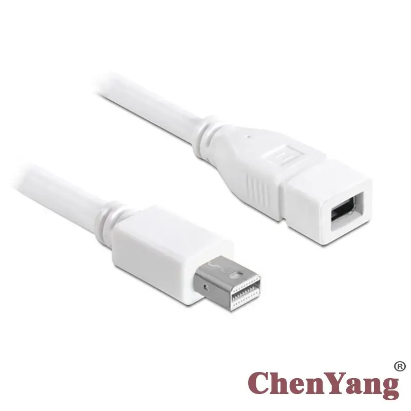 

Zihan male Mini DisplayPort to Female Mini DP DisplayPort extension cable 1.8m 6ft for LED Cinema Display