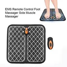 Пульт дистанционного управления EMS массажер для ног беспроводной ABS мышечный Стимулятор физиотерапия USB Перезаряжаемый расслабляющий домашний обезболивающий офис