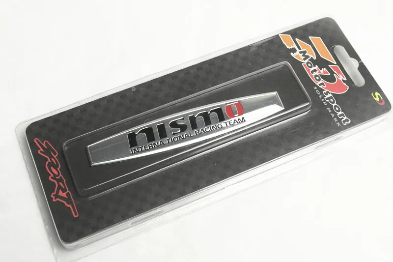 2 шт. автомобильные Алюминиевые наклейки Nismo|Наклейки на автомобиль| |