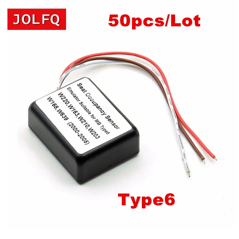 50pcs free DHL ECUTOOL Seat Occupancy Sensor Emulator Suitable for MB Type 6 SRS mercedes-benz W220 W163 W210 W203 2000-2005 | Автомобили