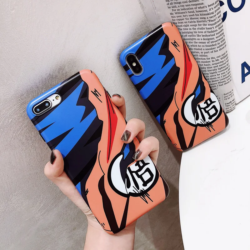 Для Samsung galaxy S8 S9 S10 Note 8 Note9 чехол Dragon Ball Super Son Goku Мягкий силиконовый для iphone 6 6S 7 plus X XR