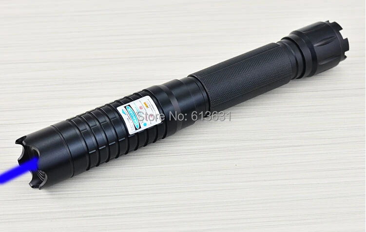 

Most Powerful Burning Blue Laser Torch 445nm 500000m Focusable Laser sight Pointers Flashlight burn match candle lit cigarette