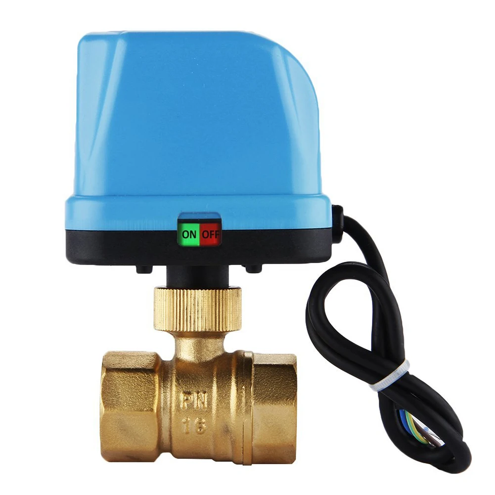 

ELEG-2-Way Zone Valve Two-way Valve Motor Ball Valve Electric Electric Valve Reversing Ball Valve 220V DN20 (G3 / 4 inch) Reve