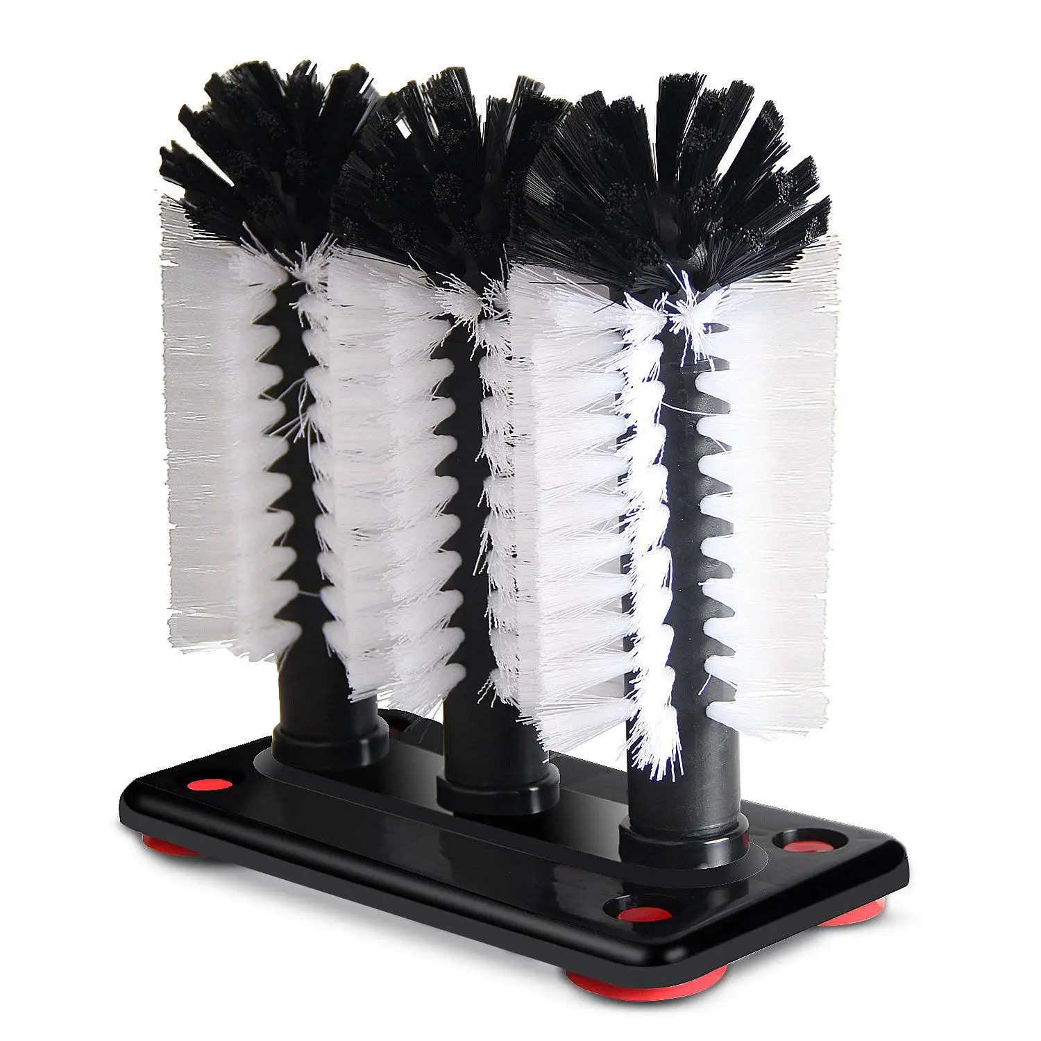 Glass Washer Brush Cleaner 3 Brushes per Basein Cleaning Brushes from