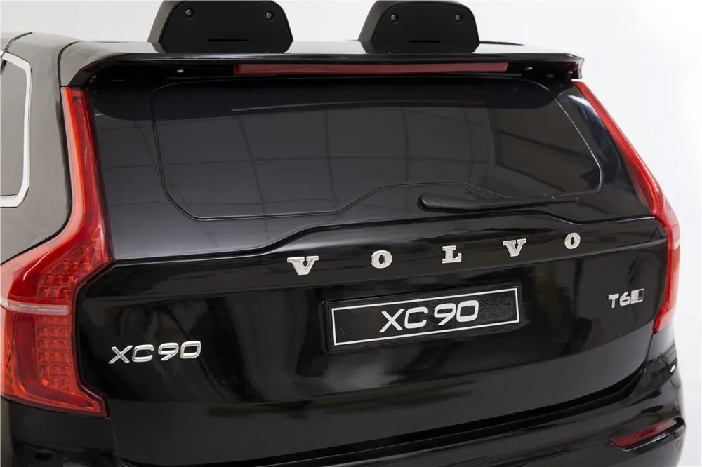 Volvo License XC90 электромобиль для детей Радиоуправляемый с ручкой переноски кожаное