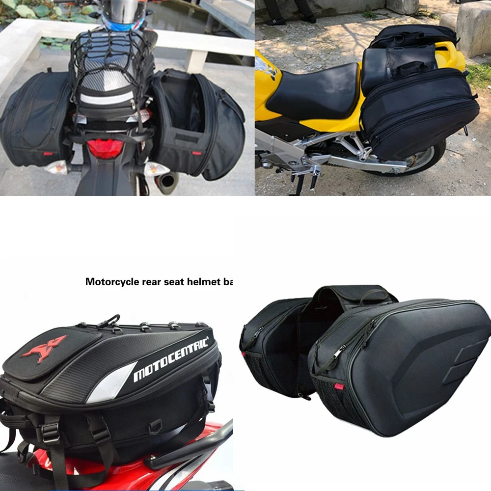 Горный Дорожный велосипед 3 в 1 сумки для багажника задняя стойка седельная корзина сумка мотоциклетный рюкзак туристический багажный мешок сумки для шлемов