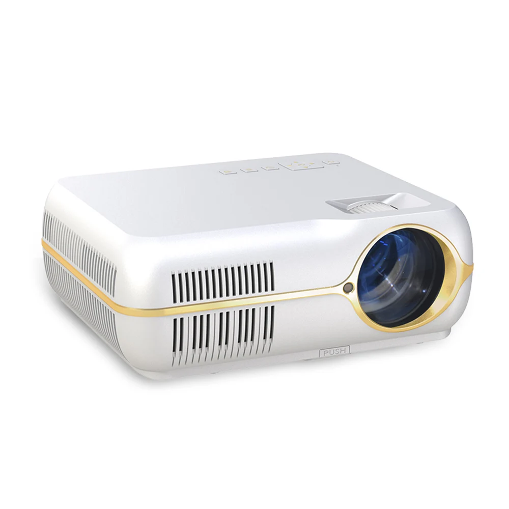 

Home Video Projector Portable Wi-Fi Home Theater LED Projector Compatible for Android 6.0 System Support Full HD 1080P