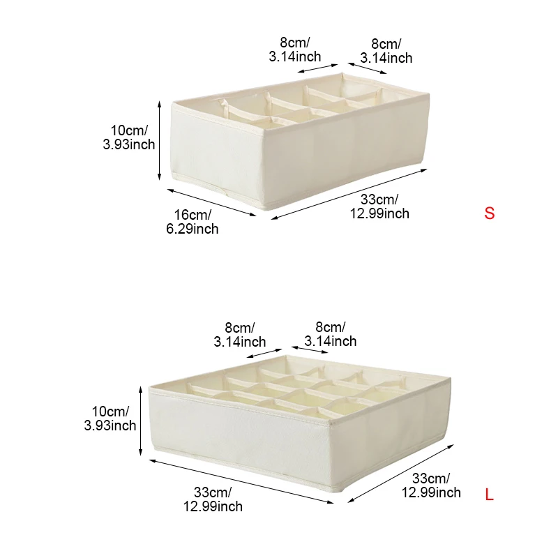طوي الملابس الداخلية الصدرية درج منظم تخزين الملابس الاوشحة الجوارب صناديق أكسفورد خزانة درج خزانة الاكسسوارات الإمدادات