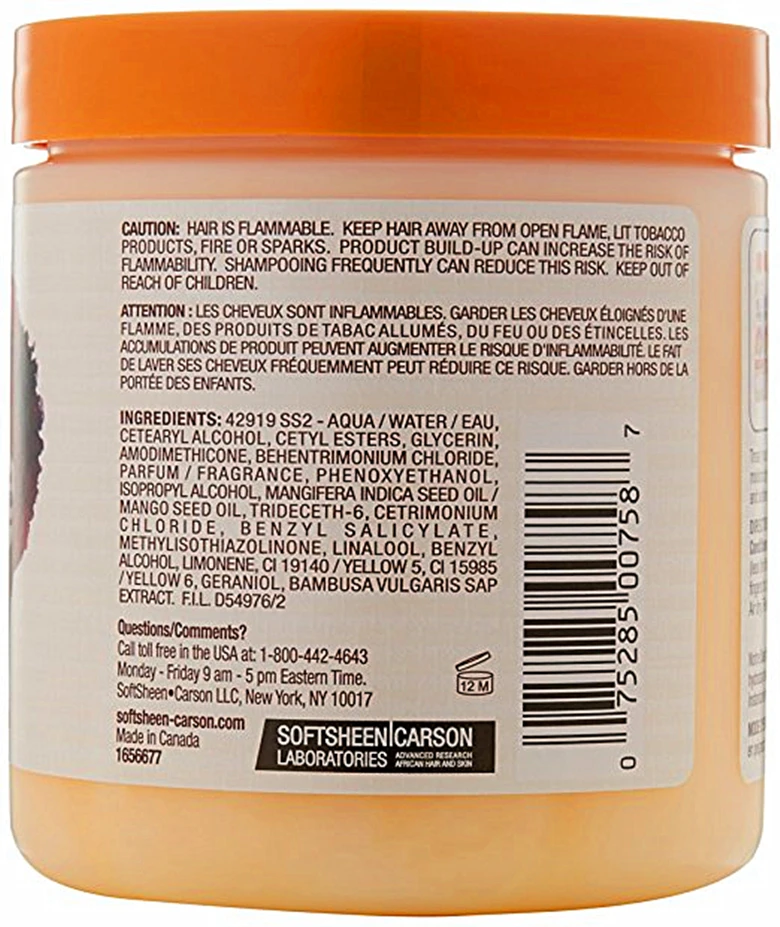 Softsheen Carson Dark and Lovely Au Naturale Coil Cream/397 г