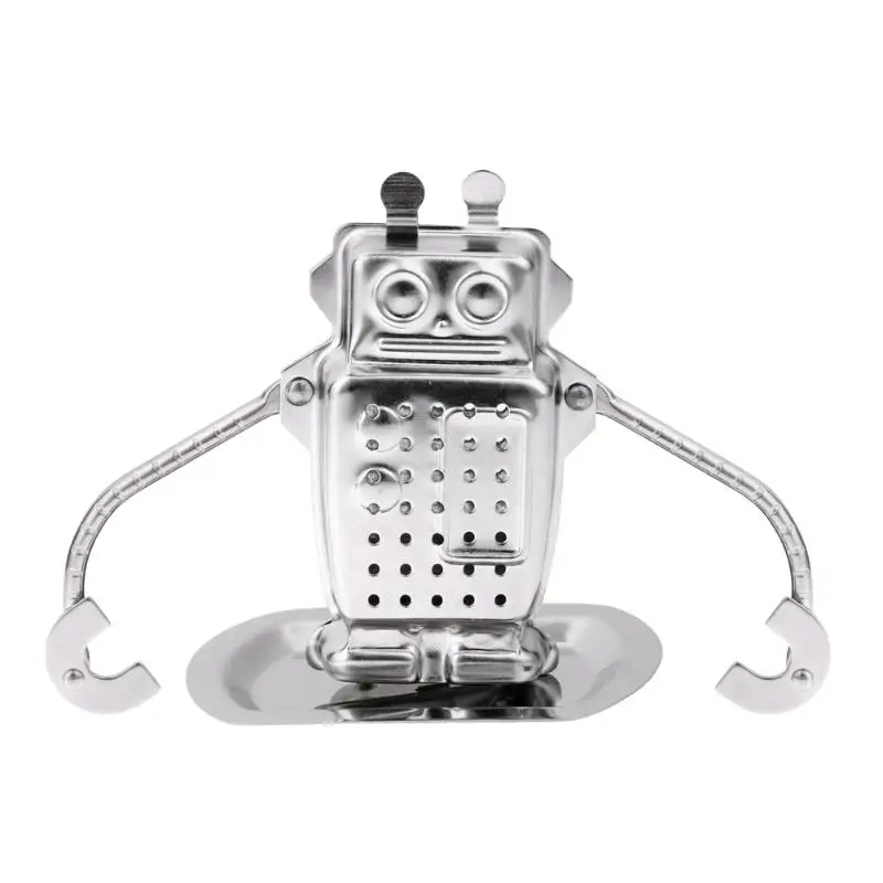 

Stainless Steel Robot Tea Infuser Rocket Monkey Shaped Loose Leaf Infuser Tea Filter Herbal Spice Recyclable Tea Strainers Tool