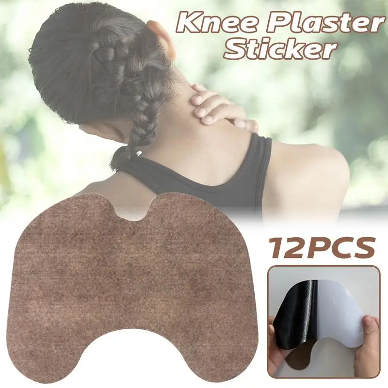 

12 Pcs/set Self-heating Warm Moxibustion Stickers Neck Plaster Shoulder Rheumatism Joint Knee Pain Relief Chinese Herbal Hot