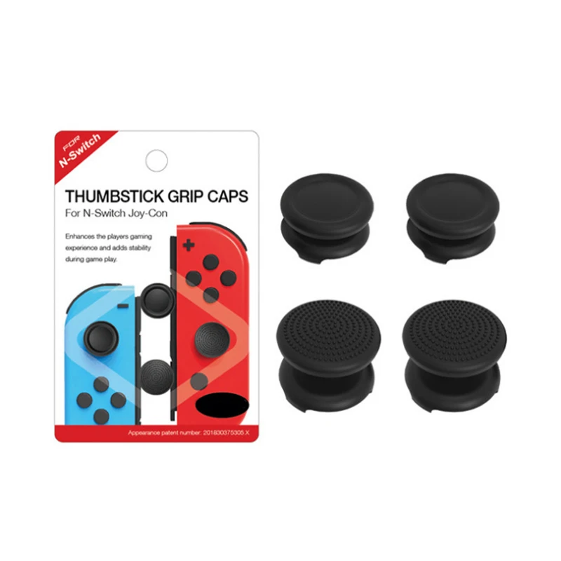 4 шт. силиконовая защитная накладка джойстик Крышка для nintendo Switch Joy Con