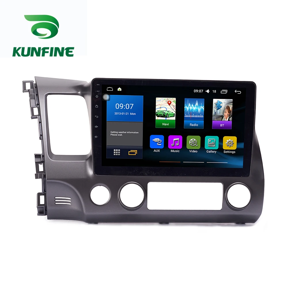 

Octa Core 1024*600 Android 8.1 Car DVD GPS Navigation Player Deckless Car Stereo for Honda Civic 2004-2011 Radio Headunit Wifi
