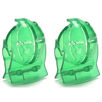

Golf ,2 Pieces Golf Ball Line Marker Putting Alignment Tool, Green