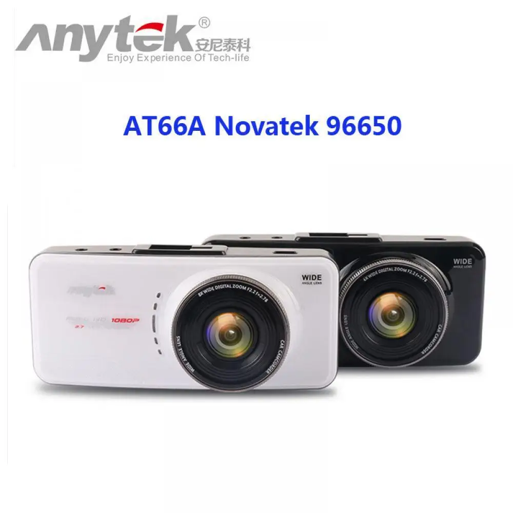 

Original Anytek Full HD Car DVR Recorder Black Box 170 Degree 6G Lens Camera Dashcam Supper Night Vision Dash Cam 96650 AT66A