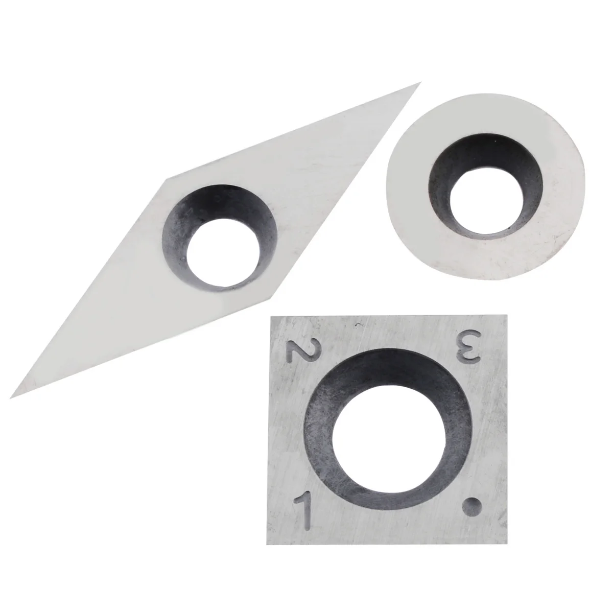 

3pcs/set New Tungsten Carbide Inserts Cutter Set For Wood Turning Working Lathe Tool Emented Carbide Tip For Chipboard
