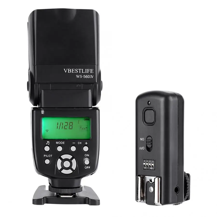 560IV Speedlite Flash Trigger GN50 для Canon/Nikon/Sony A7/ A7 II/ A7S flash camera 2 4G Wireless Master & Group Speedlite|Фотовспышки|