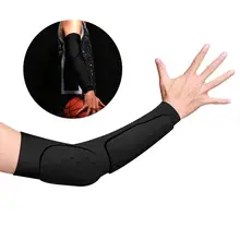 Защита рук налокотник поддержка Спортивный Баскетбол анти-столкновения двойной соты дышащий высокий эластичный Противоскользящий протектор