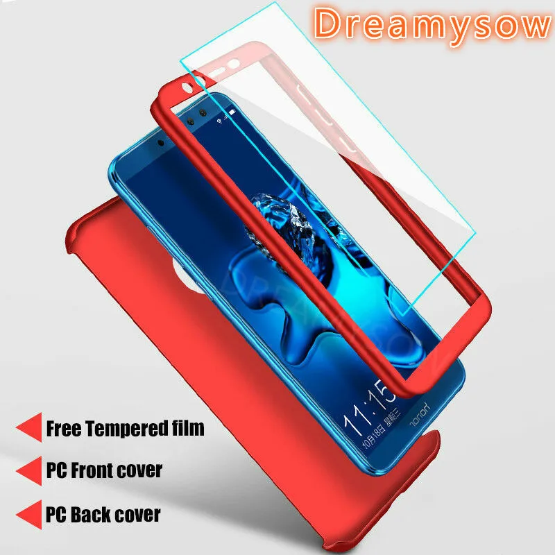 

Luxury 360 Degree Protective Phone Cases For Huawei Y7 Y6 Pro P Smart 2019 Mate20 P20 P30 Lite Pro Honor 8A 8C 7A 7C Covers