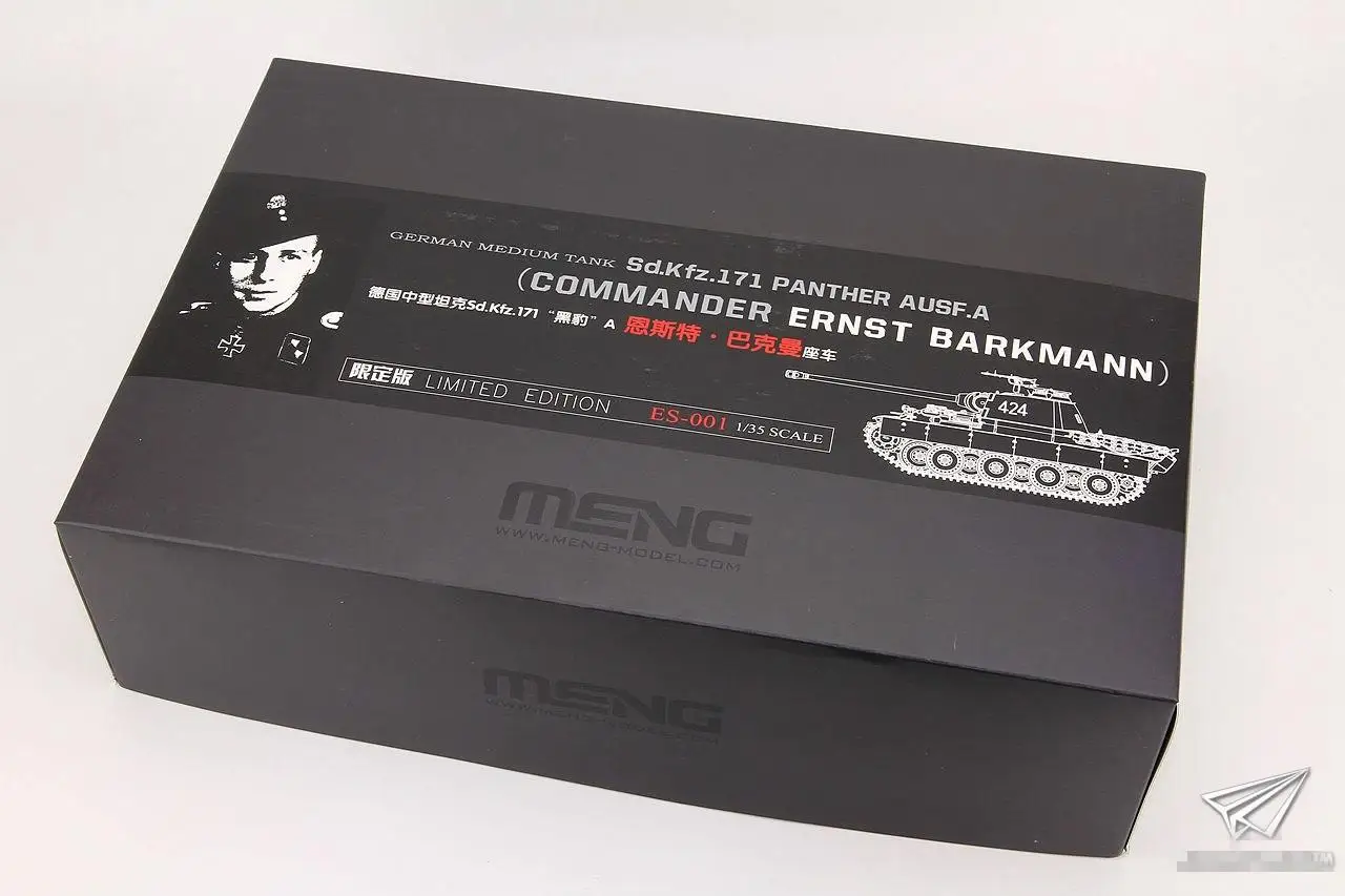 

Meng 1/35 ES-001 Sd.Kfz.171 Panther AUSF.A German Medium Tank Limited Edition