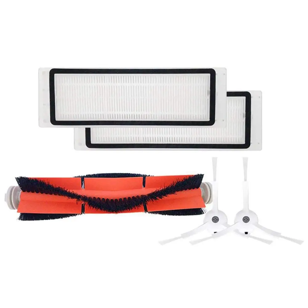 

6 x side brush + 4x HEPA filter + 2x main brush Suitable for xiaomi vacuum 2 roborock s50 xiaomi roborock Xiaomi Mi Robot