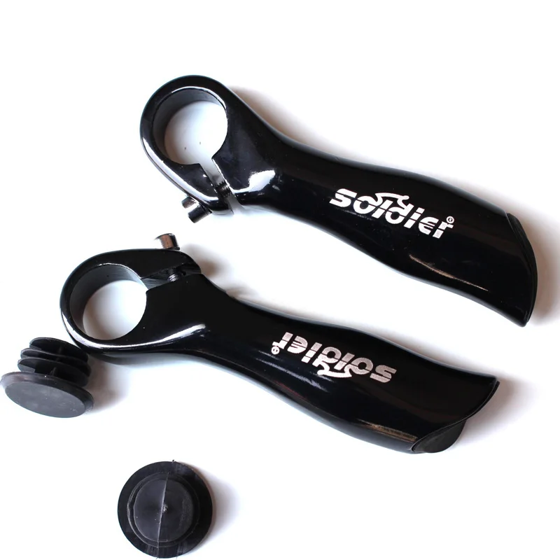 Best 1 Pair Aluminum Alloy Bike Vice Handlebar Bicycle Handlebar Stopple MTB 12cm