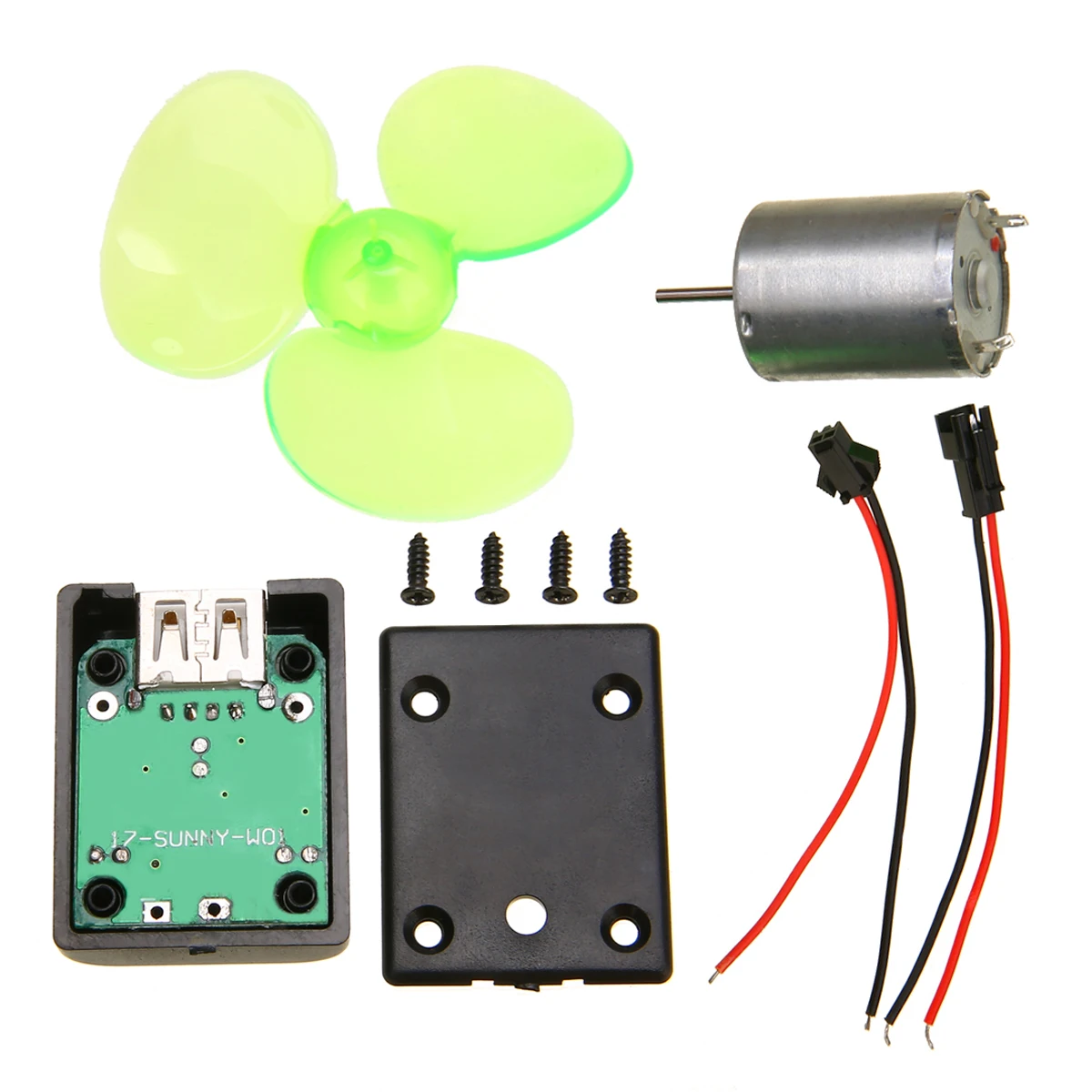 

1 Set Wind Power Electric Generator Alternator Emergency Phone Charging Charger Mini Wind Generator Wind Turbine Motor Kits