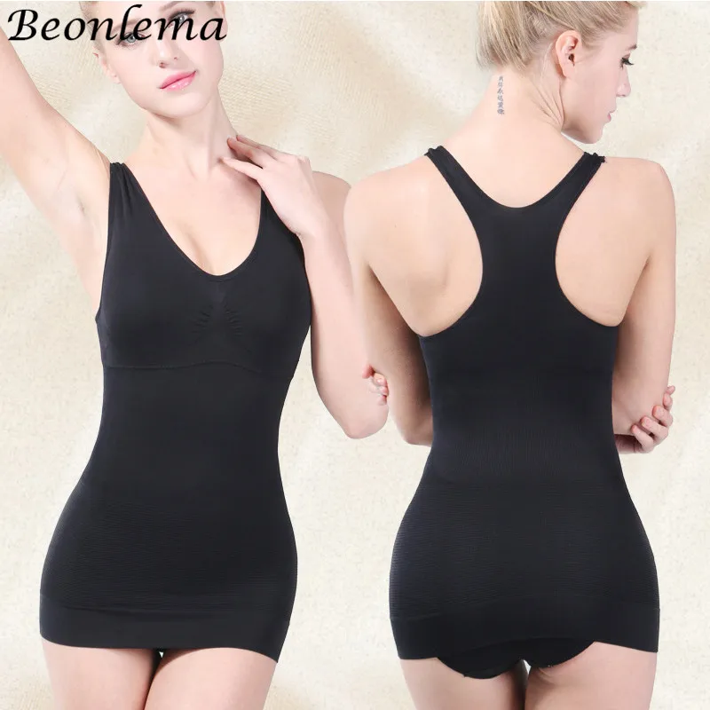 Beonlema Women Bodysuit Shaper Seamless Body Slimming Shapewear Mujer
