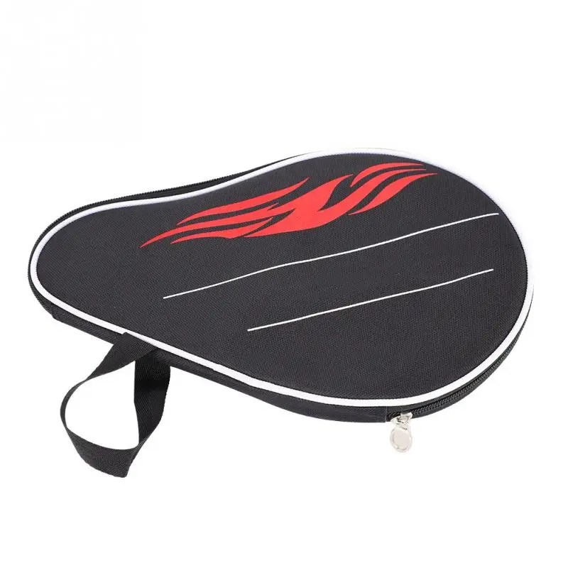 

Table Tennis Racket Cases With Outer Zipper Pouch for 3 Table Tennis Balls Large Ping Pong Paddle Bat Bag Table Tennis Accessory