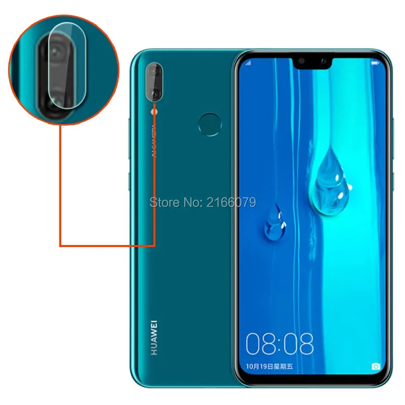 10 шт./лот для Huawei Y9 (2019) / Enjoy 9 Plus 6 5 дюйма защитный чехол объектива задней камеры