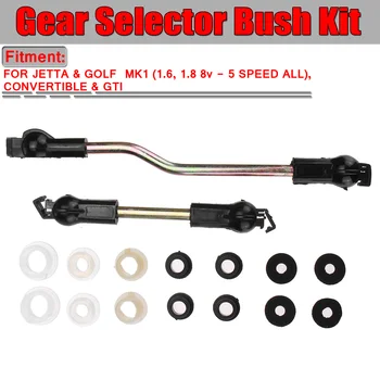 

New Car Gear Shifter Repair Kit Selector Bush Kit For VW For Jetta & Golf Mk1 Convertible & GTI Selector Rods Linkage Kit