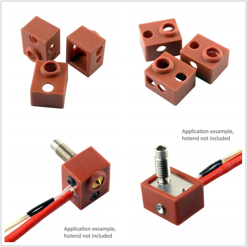 Новый V6 V5 силиконовые носок 3d принтер Поддержка Pt100 Оригинальный J головки Hotend 1 75/3