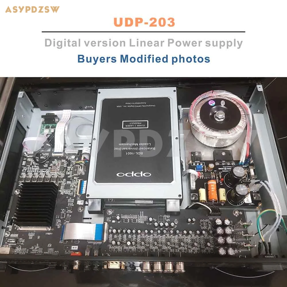 Цифровой линейный источник питания для OPPO player UDP 203 PSU Modified/Upgrade|player|player version |