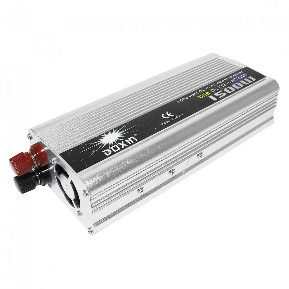  Inversor de corriente del coche de 1500W cc 12V 24V a CA 220V 110V convertidor de cargador de energ