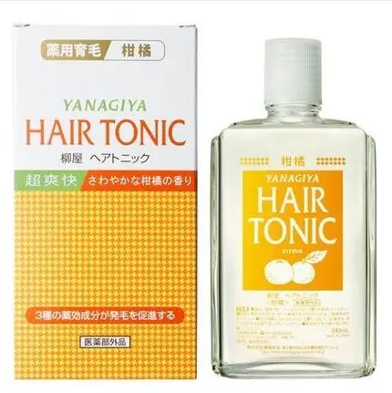 

YANAGIYA Hair Tonic Cooling Reduce Hair Loss & Promote Hair Growth Made In Japan /240ml