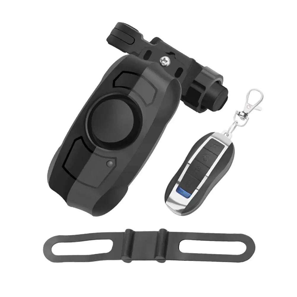 Противоугонная вибрационная сигнализация для мотоцикла, велосипеда, замок безопасности, USB Перезаряжаемый беспроводной с пультом дистанционного управления Mimi Intelligent