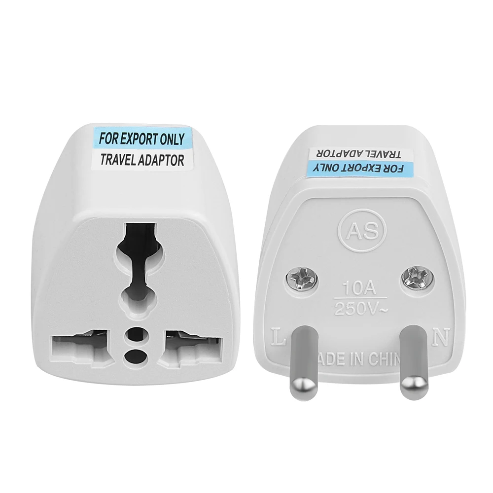 

Universal Plug Adaptor Power Adapter Conversion Plug Travel Adaptor Three Pin Converter US/UK/EU/AU Plug